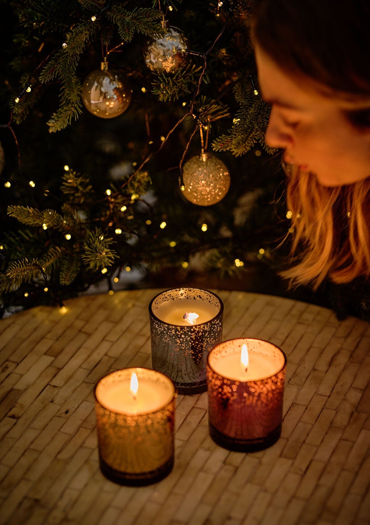 Winter Thyme Travel Scented Candle