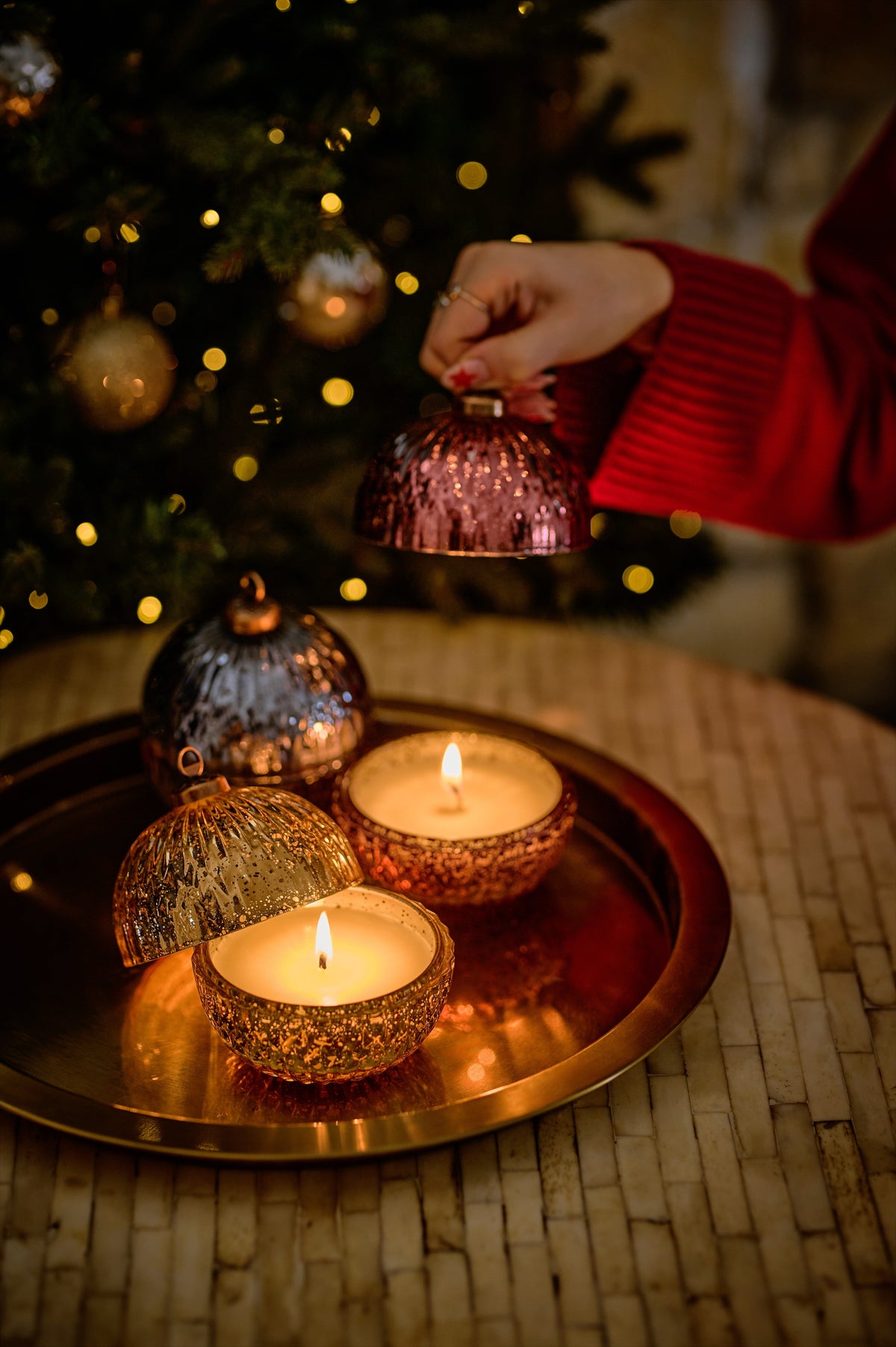 Winter Berry Scented Candle Ornament