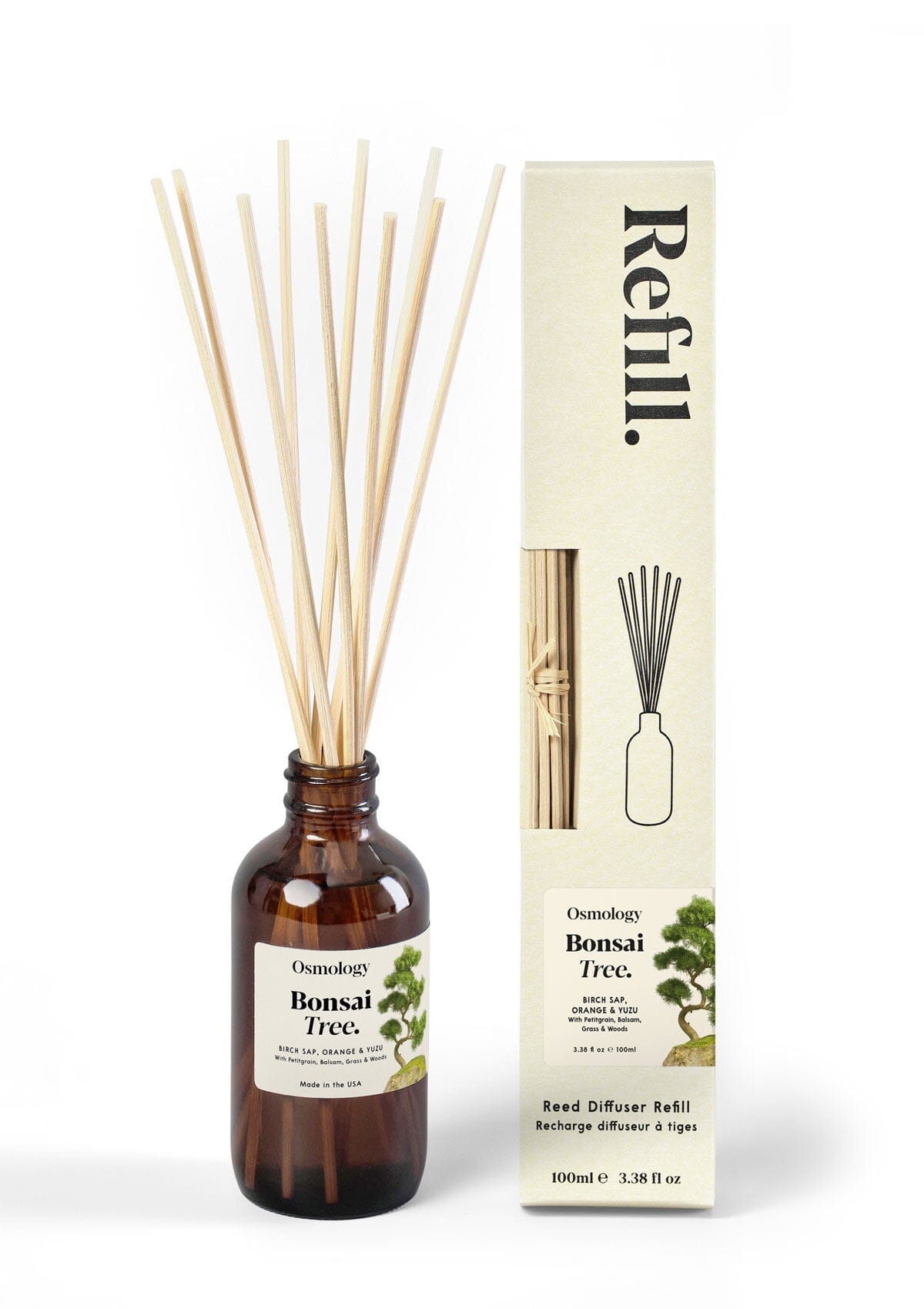 Bonsai Tree Amber Diffuser Refill