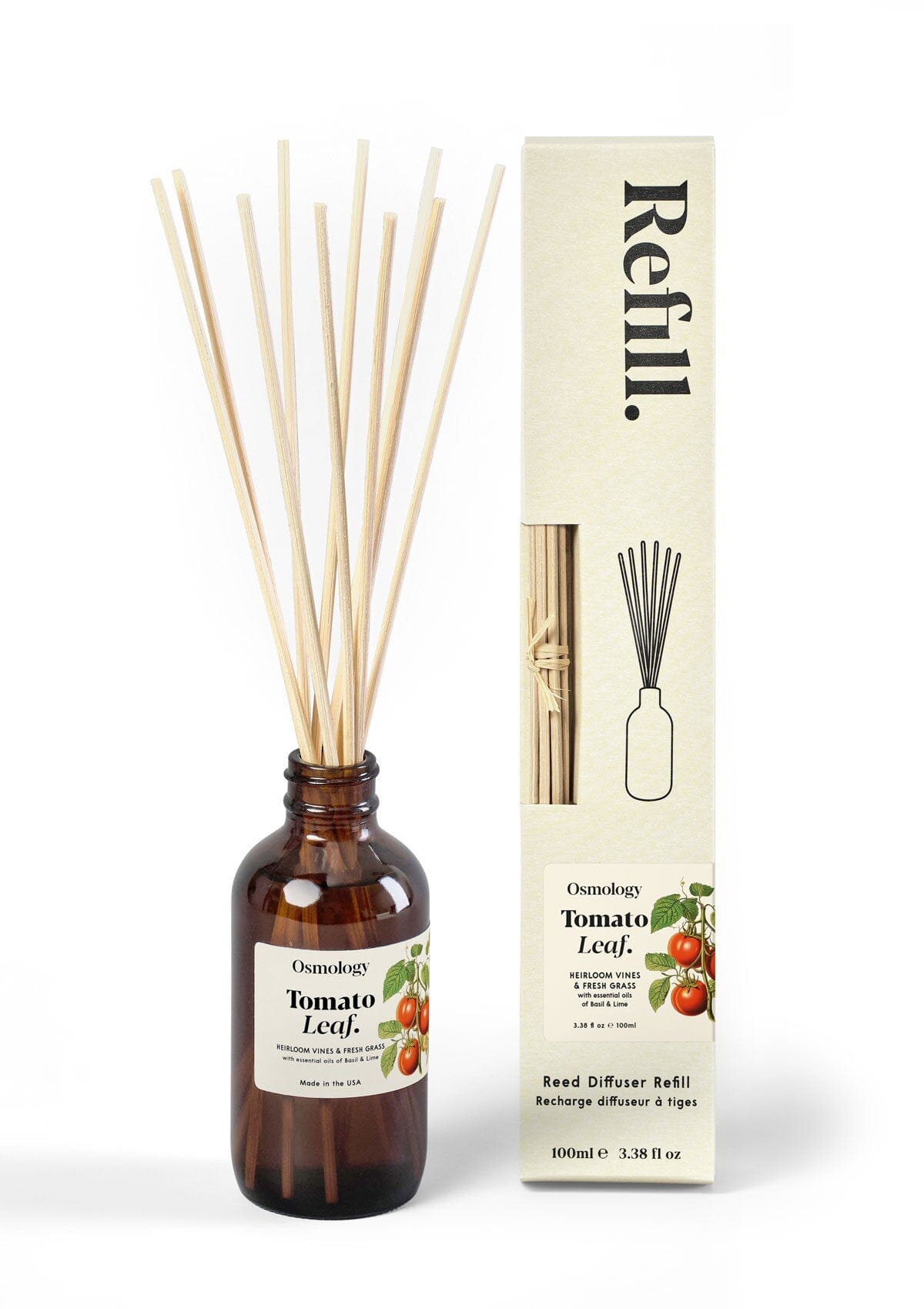 Tomato Leaf Amber Diffuser Refill