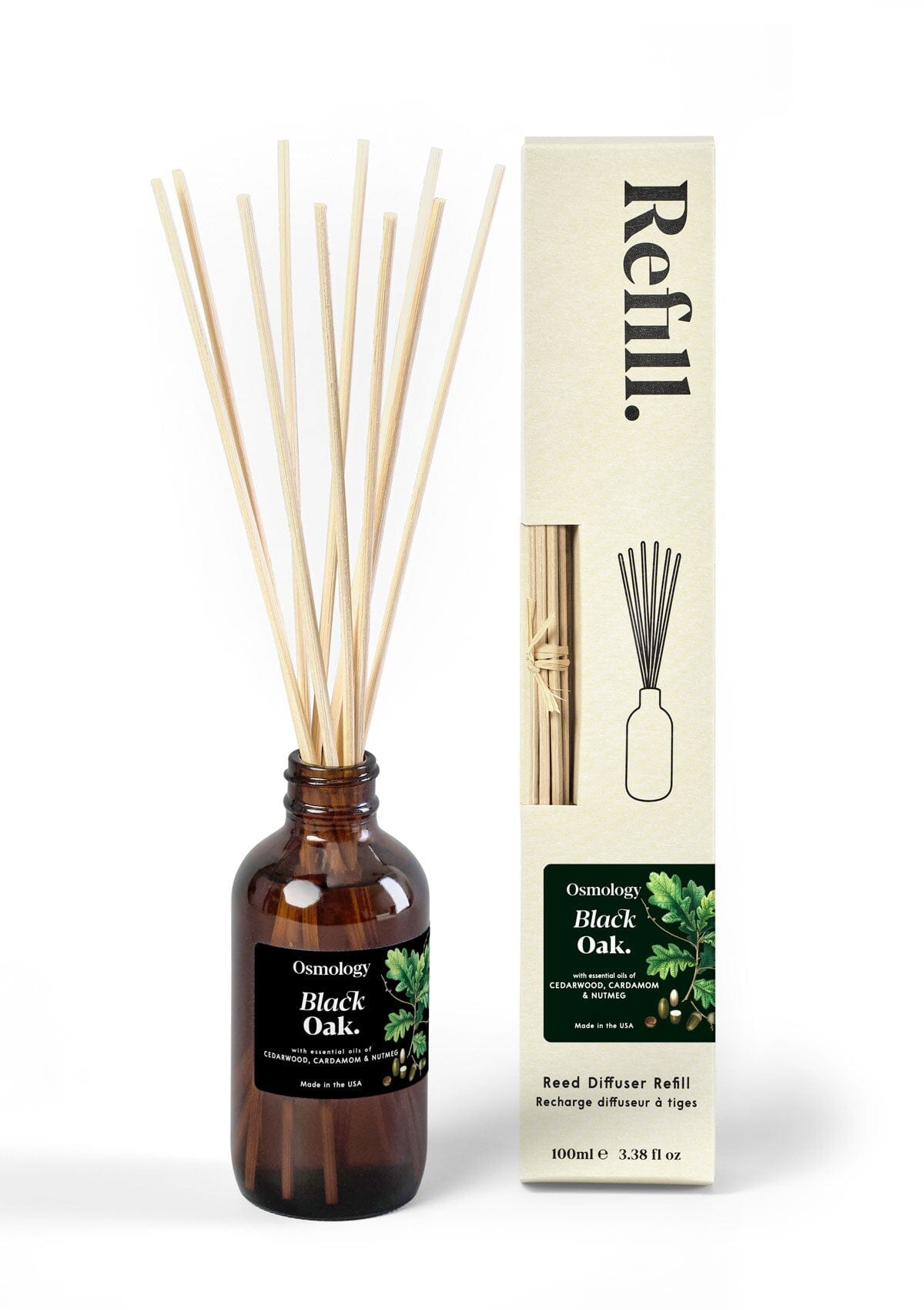 Black Oak Amber Diffuser Refill