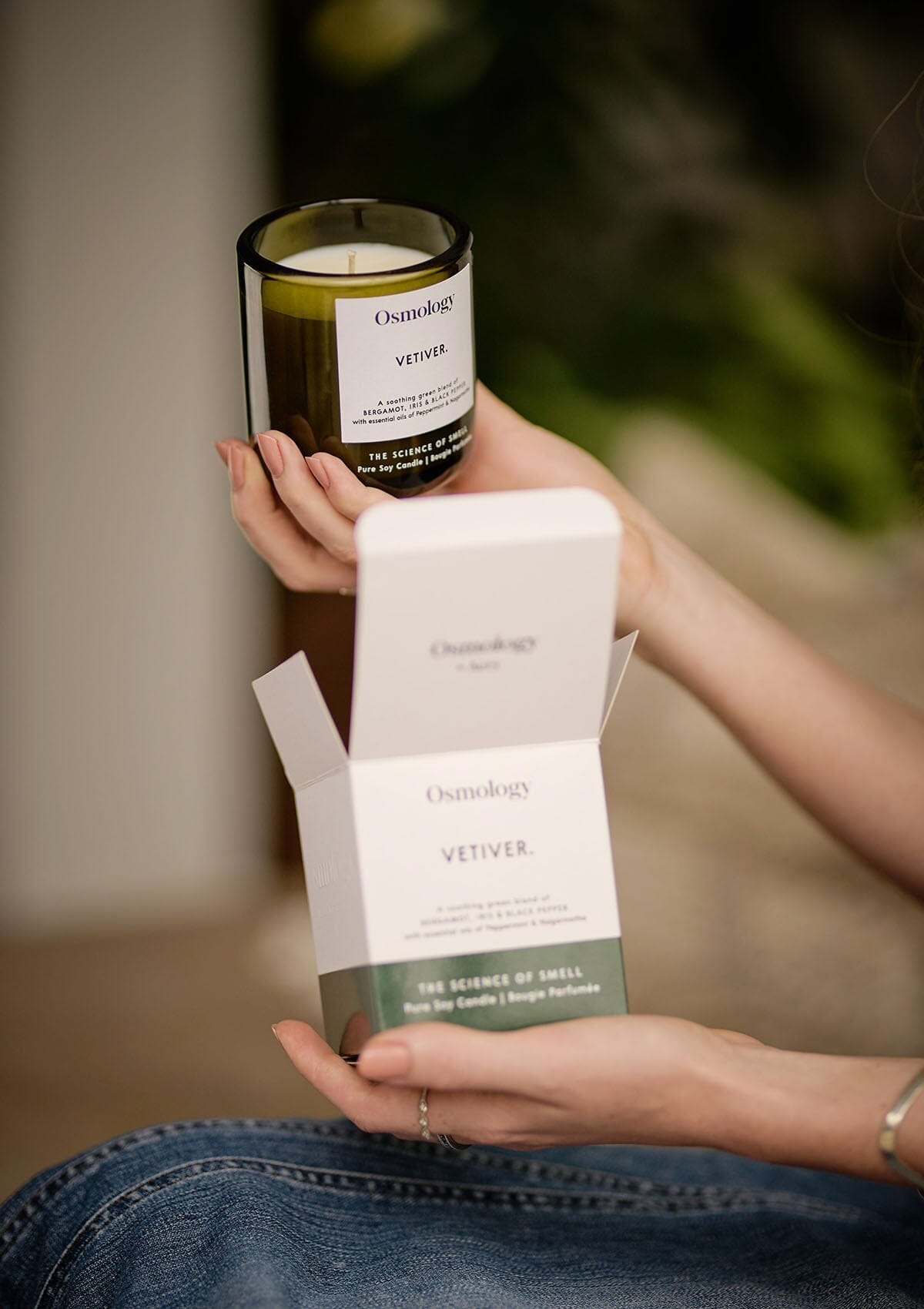 Vetiver Scented Candle