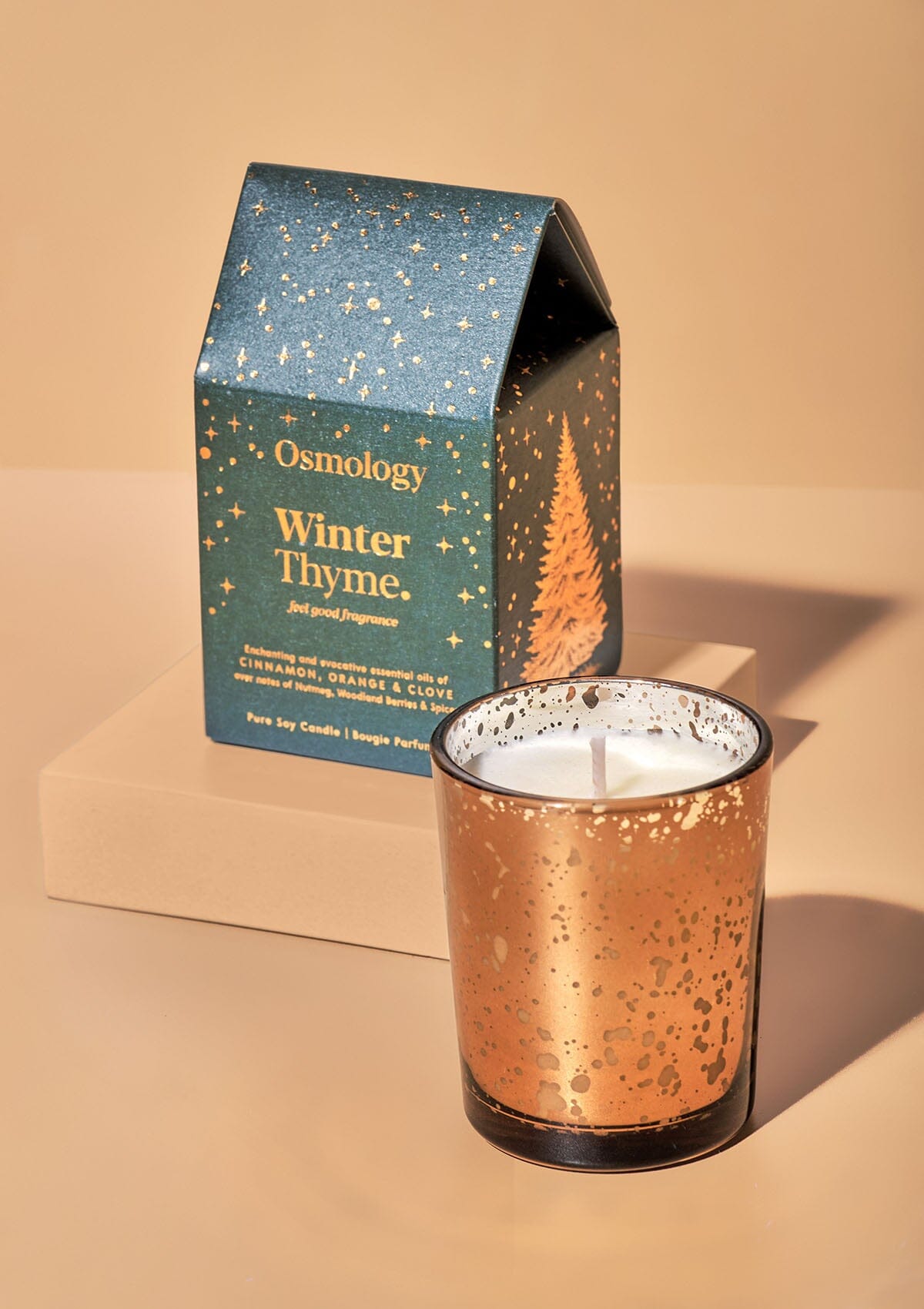 Winter Thyme Travel Scented Candle