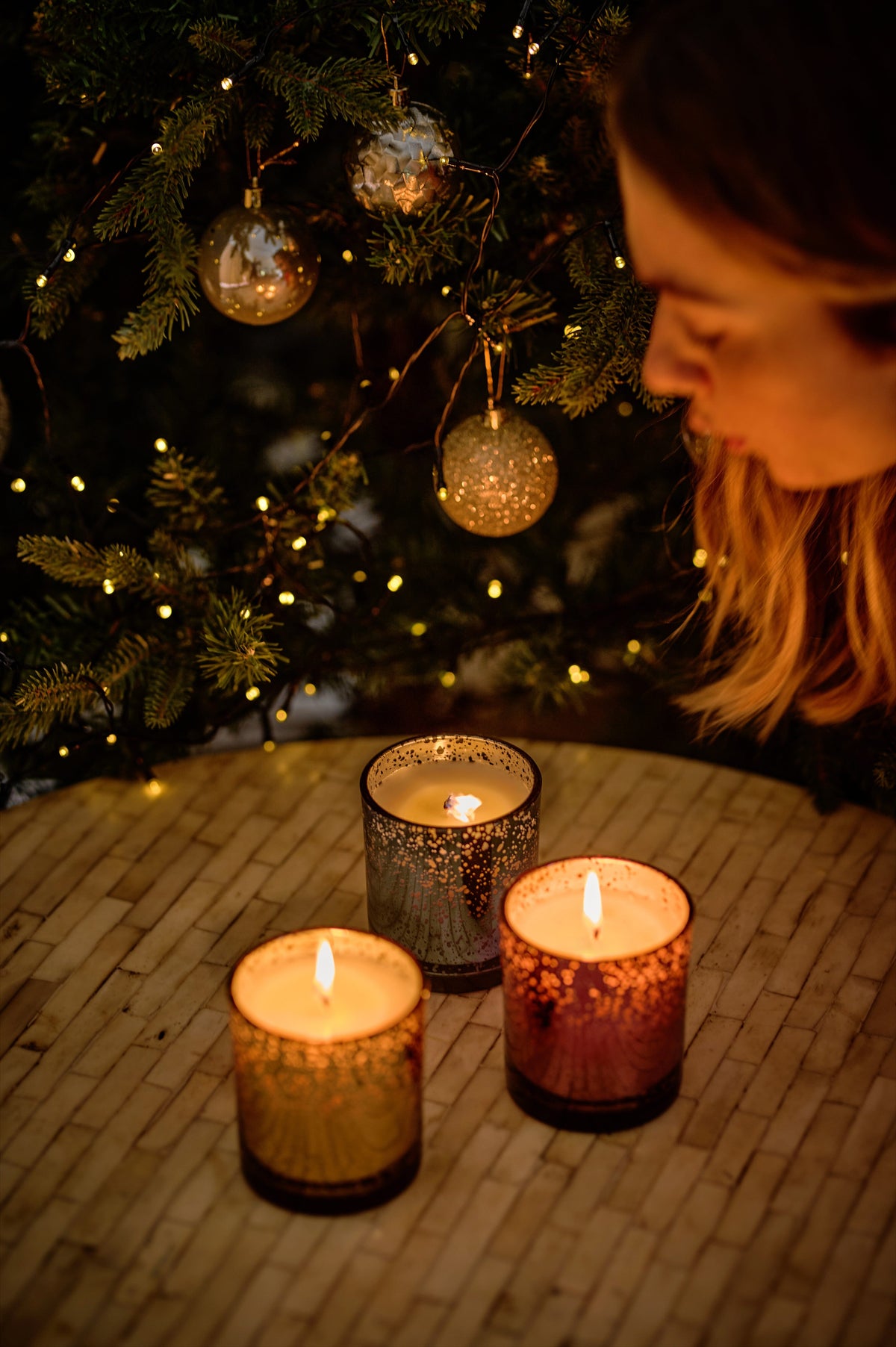 Nordic Fireside Candle