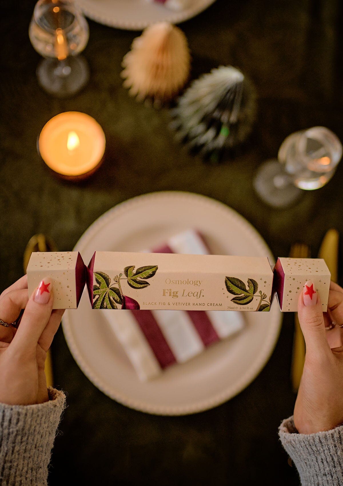 Fig Leaf Hand Cream Christmas Cracker