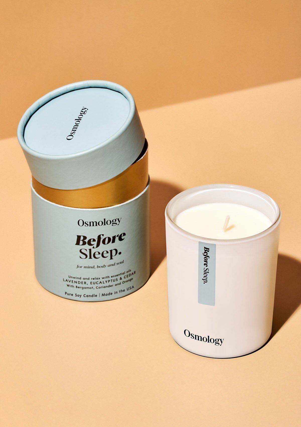 Before Sleep Scented Candle - Lavender Eucalyptus and Cedar