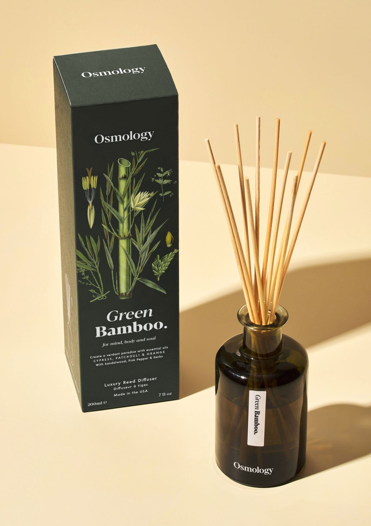 Green Bamboo Reed Diffuser | Osmology