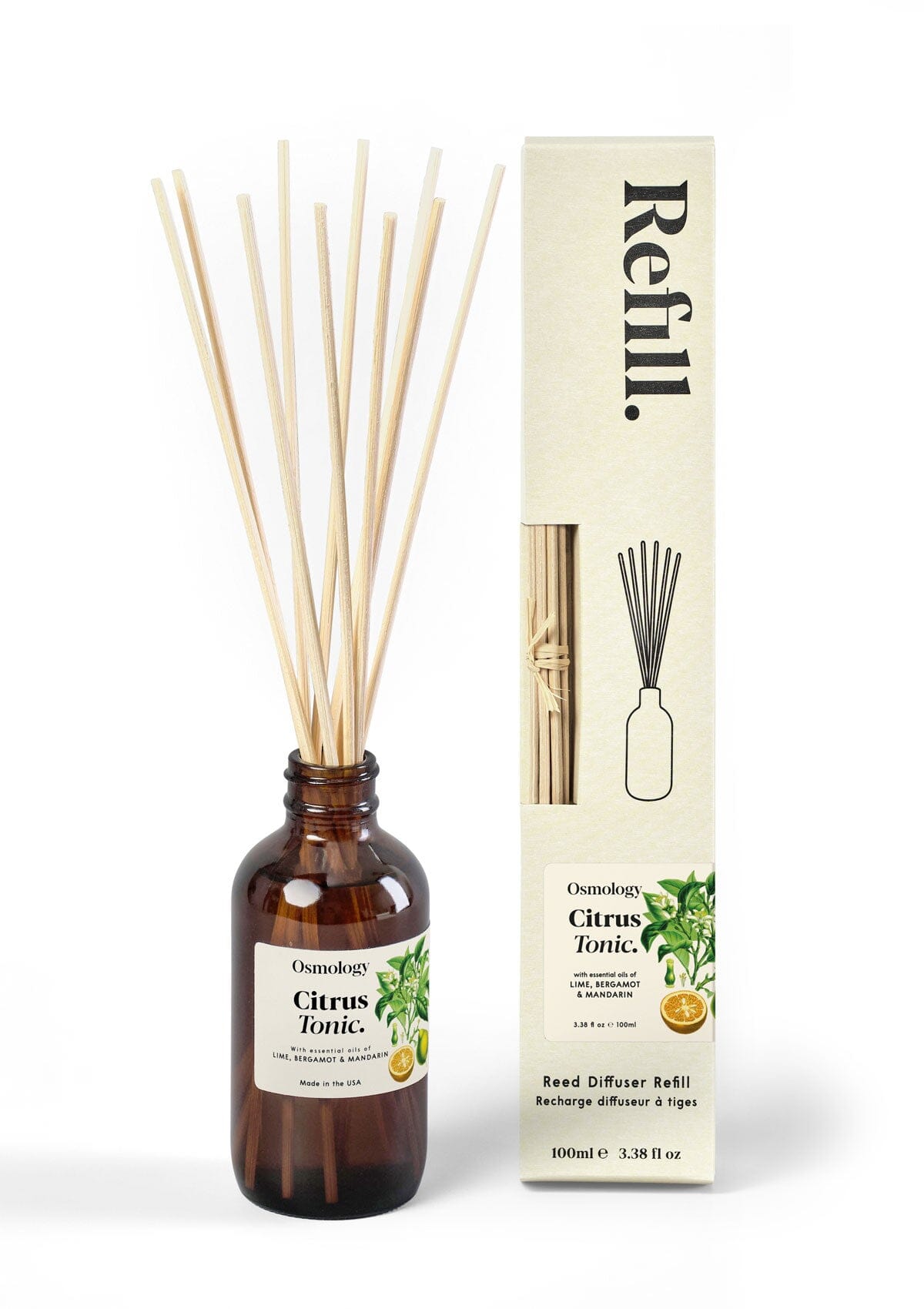 Citrus Tonic Amber Diffuser Refill