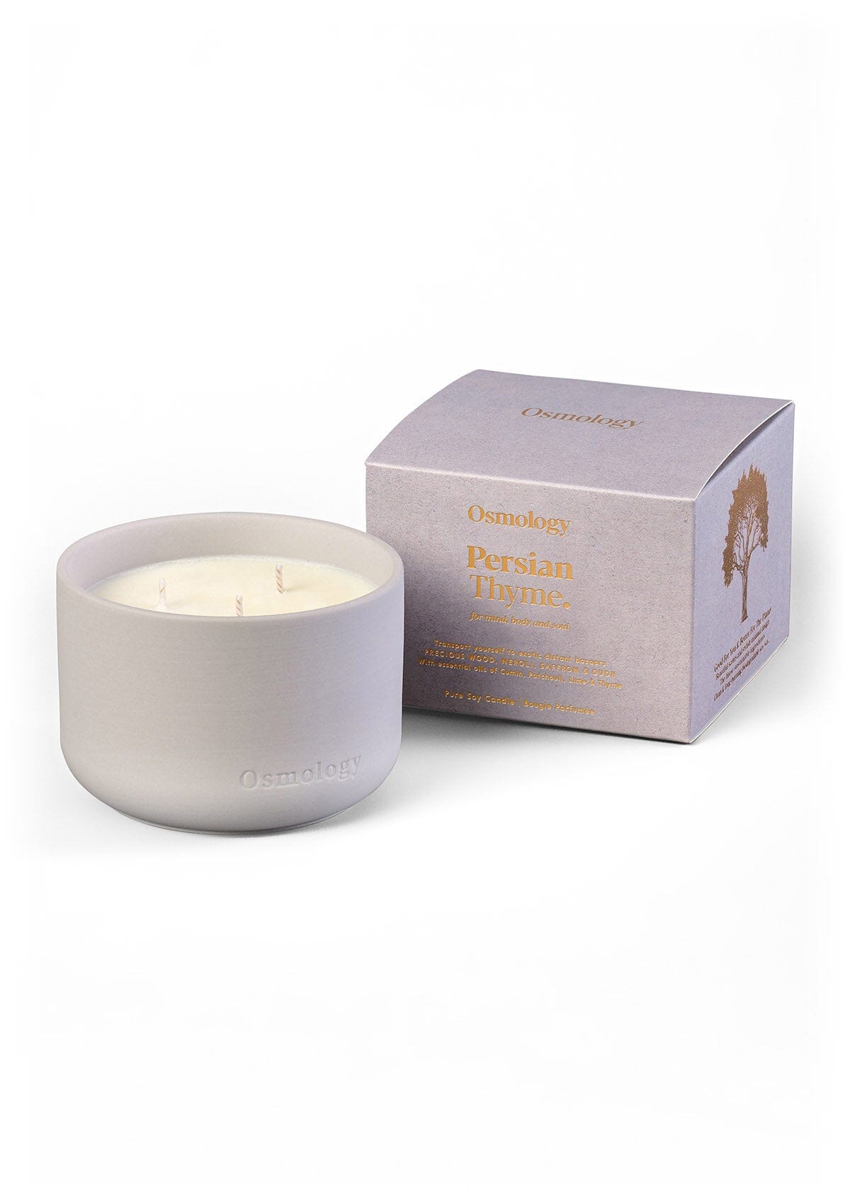 Persian Thyme Scented Triple Wick Candle