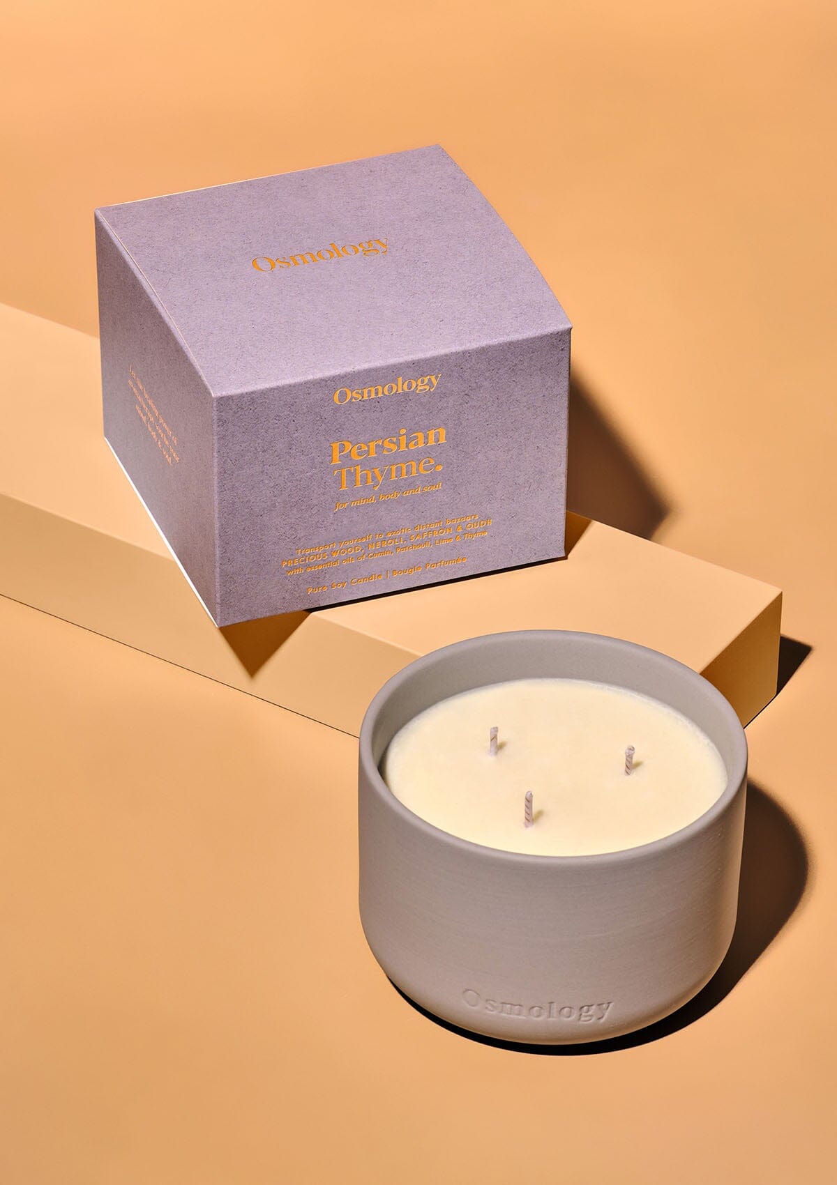 Persian Thyme Scented Triple Wick Candle