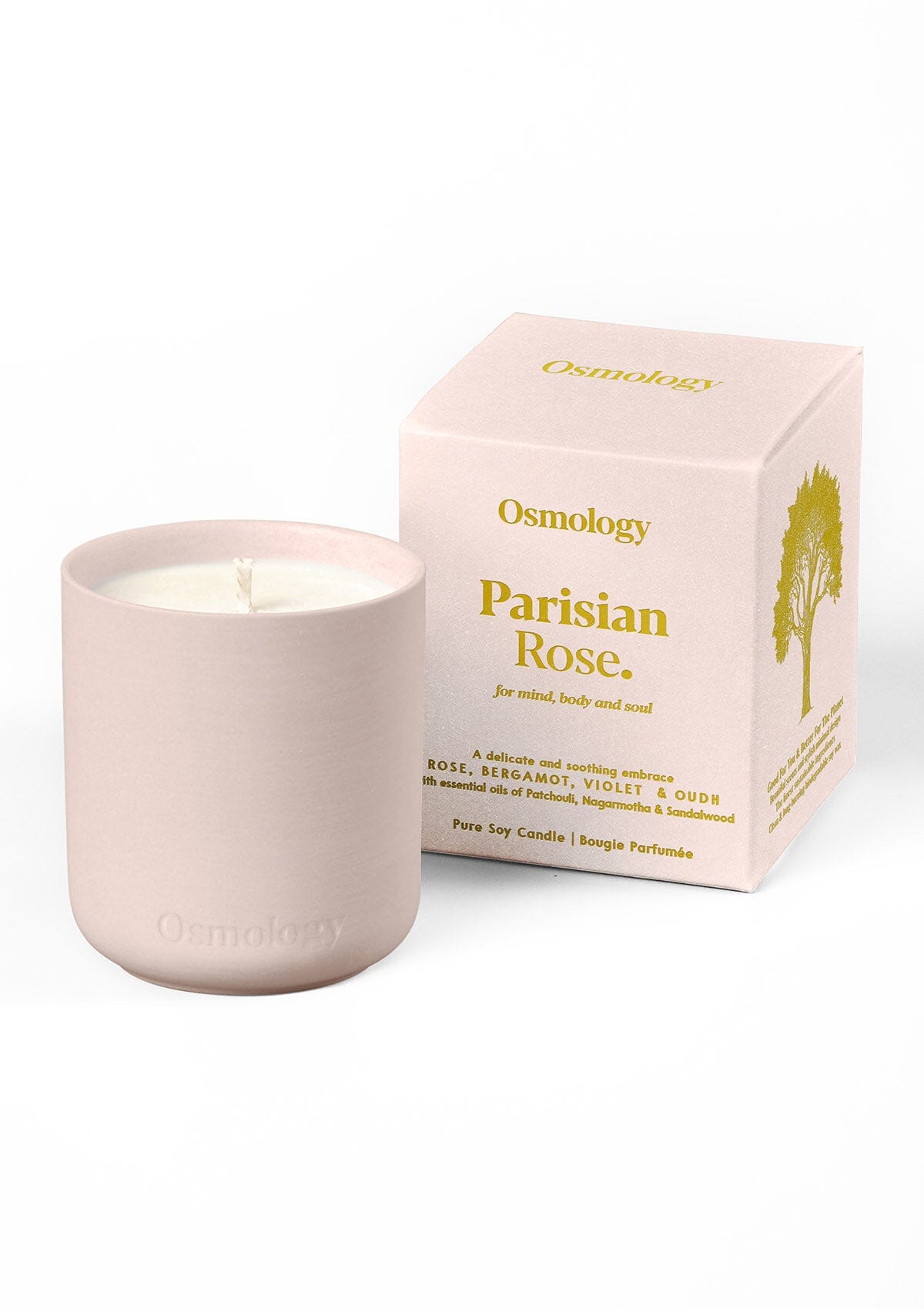 Parisian Rose Mini Scented Candle