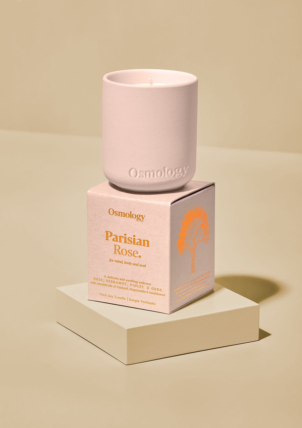 Parisian Rose Mini Scented Candle