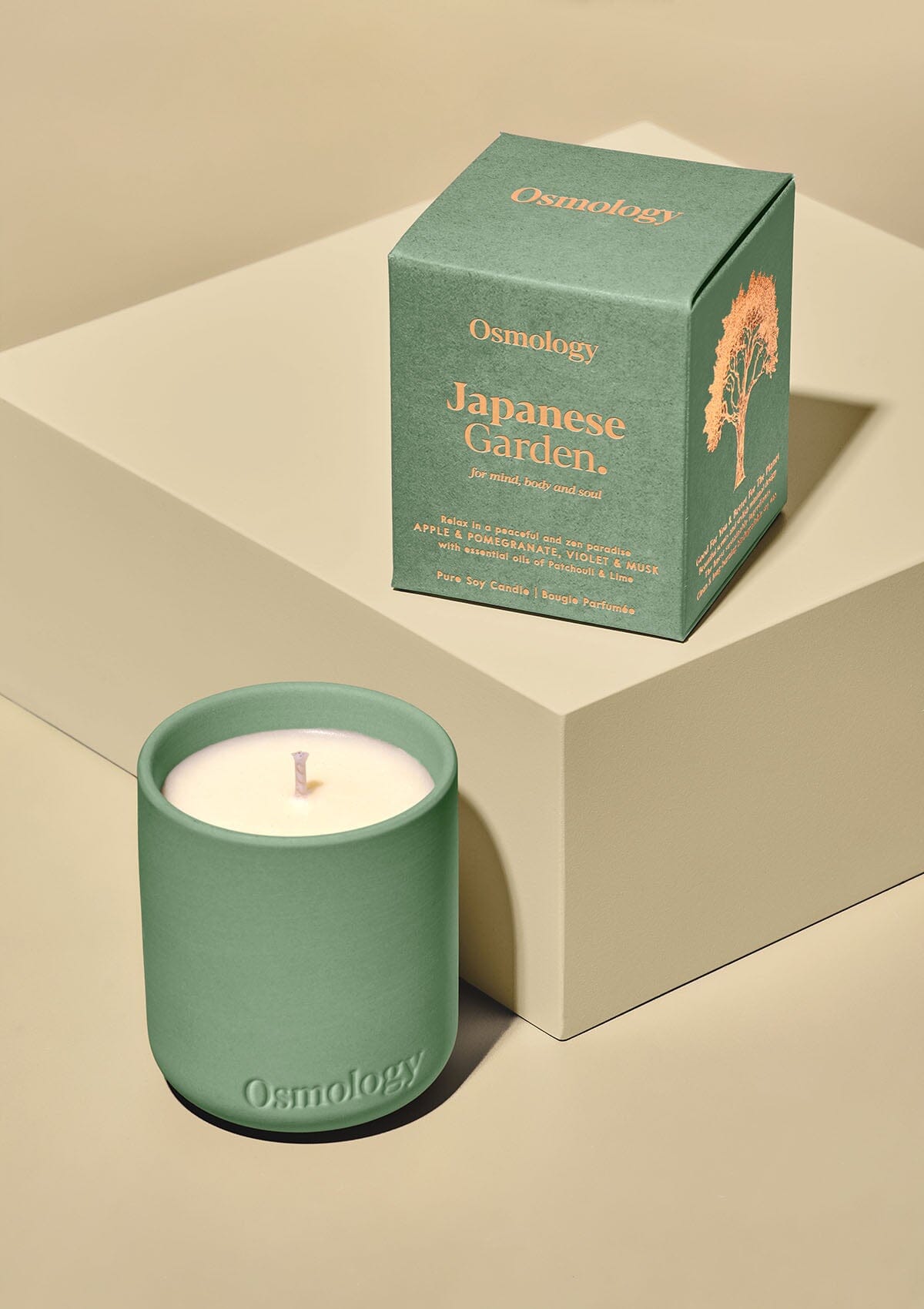 Japanese Garden Mini Scented Candle