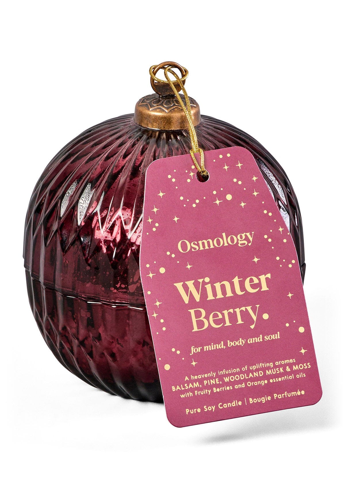 Winter Berry Scented Candle Ornament