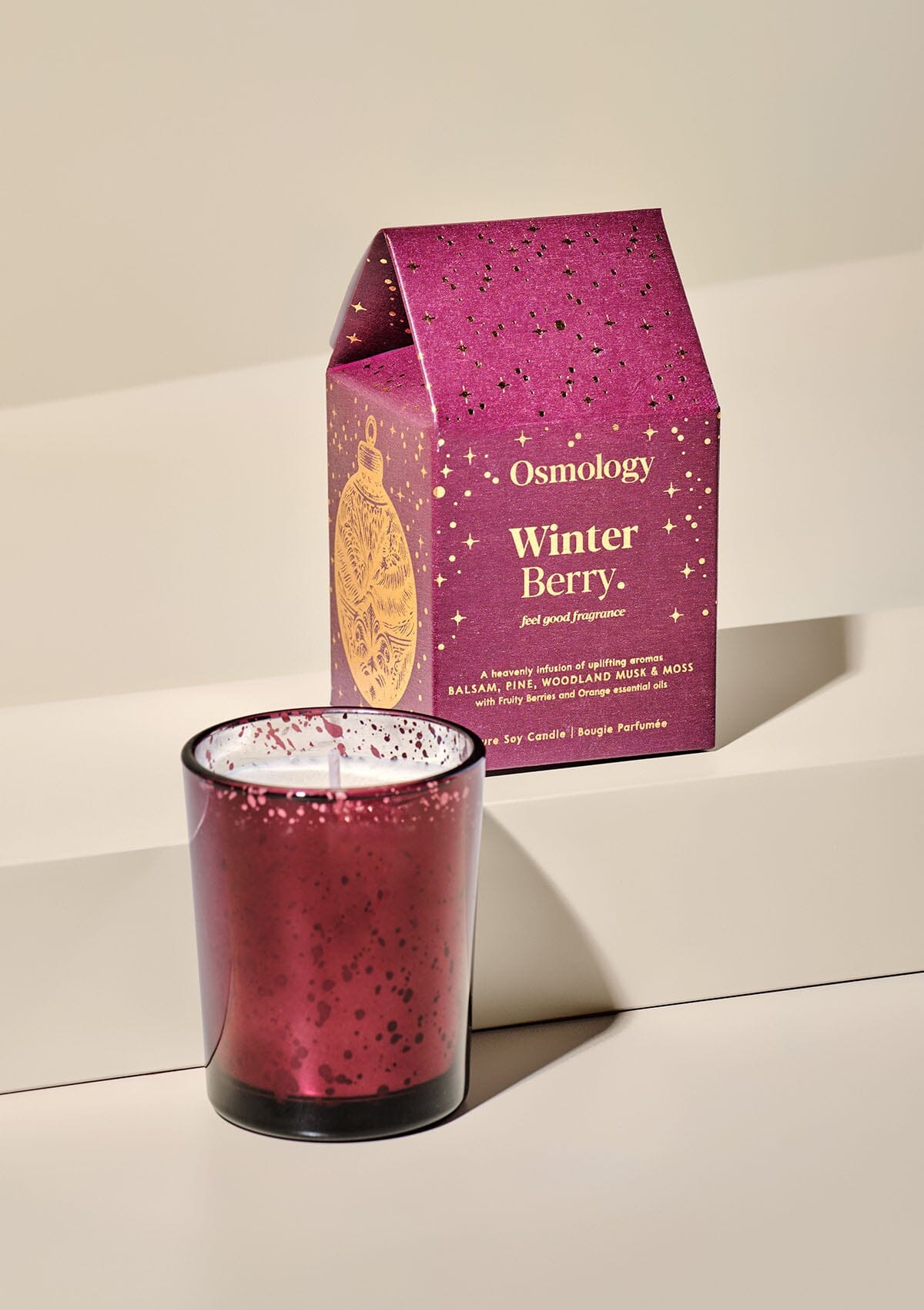 Winter Berry Travel Scented Candle