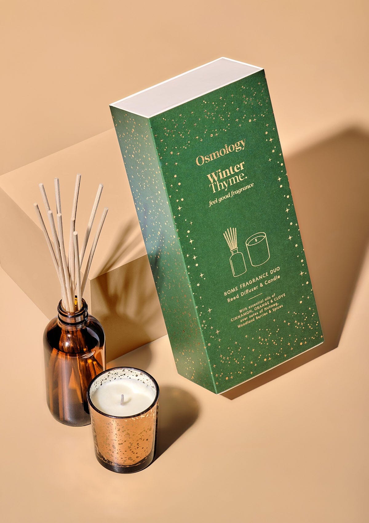 Winter Thyme Candle and Diffuser Gift Set